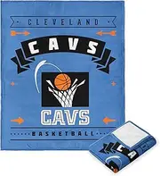 Northwest NBA Cleveland Cavaliers Silk Touch Throw Blanket, 50" x 60", Hardwood Classics