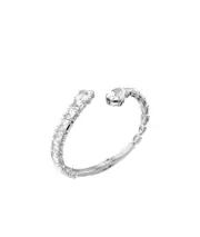 Matrix wide bracelet white