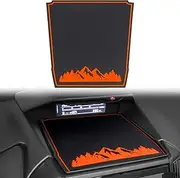 Dashboard Mats for Subaru Crosstrek Accessories 2023-2018, Forester 2019-2024, Impreza 2018-2023, Interior Non-Slip Dash Mat Pad Liner (Orange)