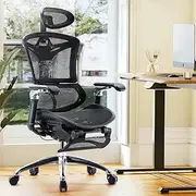 Furb M97 Ergonomic Office Chair Executive Gaming Chair Breathable Mesh Black