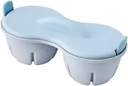 Microwave Egg Cooker - Microwave Egg Boiler | 2-Cavity Microwave Egg Poacher | Rapid Microwave Egg Maker With Lid | Heat Resistant Egg Poacher Cups For Hard Soft Boiled Poacher Cooking Tool