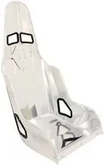 Aeroflow Pro Street Aluminium Race Seat15' Hip Width Raw Finish - AF93-0150