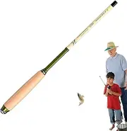 Portable Fishing Rod - Telescopic Pocket Fish Rod | Fishing Gear Accessories, Extendable Fish Pole with Non-Slip Handle for Riverside, Lakeside Or Beach