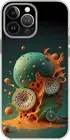Alien Fruit Abstract Art Splash Case Cover Silicone / Shockproof / MagSafe