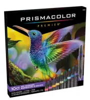 Prismacolor Dual-Ended Markers Chisel & Fine Tips 10 Count 2138238 New In Box