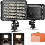 Neewer on Camera Video Light Photo Dimmable 176 LED Panel with 1/4" Thread for Canon, Nikon, Sony and Other DSLR Cameras, 5600K (Battery Not Included)