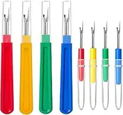 8PCS Seam Ripper for Removing Unwanted Hems Seams Embroidery Sewing Craft Art Work(4 Large & 4 Small)