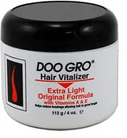 DOO GRO Medicated Hair Vitalizer Extra Light Original Formula, 4 oz (Pack of 3)