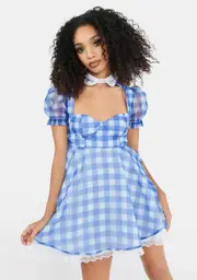 [Dolls Kill x Wizard of Oz] Far From Home Organza Dress