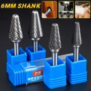 Rotary File Milling Burrs Carving Drill Bit L-cone Type 6mmShank