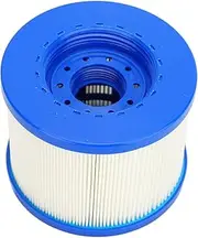 Pool Filter Cartridge Spa Filter Replacement High Performance Multifunctional Water Filtration System for Inflatable Hot Tubs Portable Tubs Swimming Pools Accessories Plastic