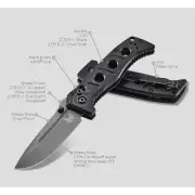 BENCHMADE 273GY-1 MINI ADAMAS Axis Folding Knife