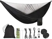 ValueHall Camping Hammock with Mosquito Net Lightweight Double Hammock Portable Hammocks Parachute Nylon Hammock for Indoor,Outdoor, Hiking, Camping, Backpacking, Travel, Backyard, Beach V7079B