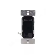 Eaton Black Slide Dimmer Switch w/Preset LED/CFL/INC/FLR/ELV/MLV SUL06P-BK