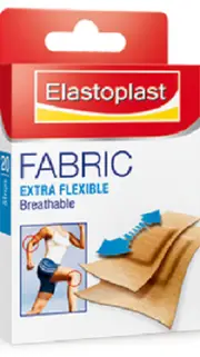 Elastoplast Fabric Strips 19x65mm 20 Pack
