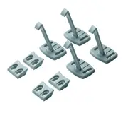 BabyDan Catch Lock Baby/Infant Safety Protection For Cabinet & Drawer White