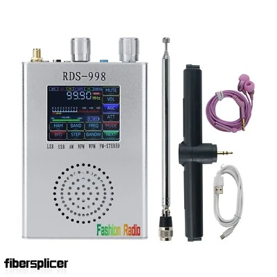 RDS-998 FM MW LW SW SSB Radio Receiver USB LSB BFO Ham Radio Receiver