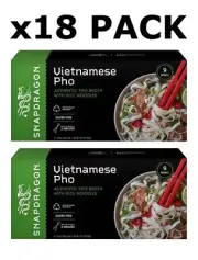 Snapdragon Vietnamese Pho Soup Bowl, Beef Pho, 2.1 Oz (Pack of 9x2) TOTAL 18 CT