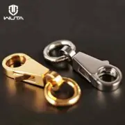 WUTA 1PCS Stainless Steel Swivel Snap hook Lobster Clasps Trigger Key Chain