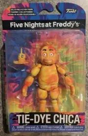 NEW Five Nights at Freddy's TIE-DYE CHICA Funko Action Figure With FREE SHIPPING