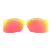 New Walleva Fire Red Polarized Replacement Lenses For Smith Optics Outlier XL