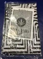 Marijuana Cannabis Weed Grass Pot Trippy Wall Hanging Tapestry Psychedelic OpArt