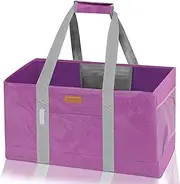 [WONDAY] Large Beach Tote, Large Utility Tote Bag, Reusable Grocery Bags Collapsible, Large Tote Bag With Handles Tote Bags for Beach