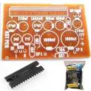 LA4440 IC 18W 12V Two Channel Basic Stereo Amplifier DIY PCB Kit with components