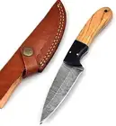 Professional Custom Handmade Damascus Hunting Knife - Best steel Fixed Blade FH