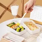 Bamboo Top Lunch Box Portable Adult Leakproof Japanese Bento Set with Lid