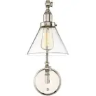 Savoy House Lighting 9-9131CP-1-109 Drake Swing Arm or Wall Lamp Polished Nickel