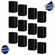 Theater Solutions TS425ODB Indoor / Outdoor Speakers Mountable Black 6 Pair Pack