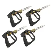 4 JetStream 13" No-Drip TRIGGER SPRAY GUNS with Aluminum Barrel - Industrial Use