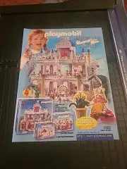 Playmobil Fairy Tale Castle 1999 Print Ad 8x11 Great To Frame