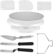 Kit de plato giratorio para decoración de pasteles, suministros para hornear