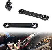 Xitomer CNC Foot peg Block Off Plates Fit for 2018-2021 Ninja 250/ Ninja 400/ ABS & 2019-2024 Z400 ABS & 2019 Z250 & 2024 Z500/ Ninja 500 Footpeg Blanking Plates