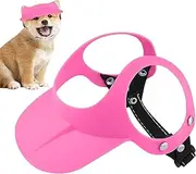 LeoLeozz 2PCS Dog Beach Hat,Pet Visor Sunbonnet Sun Hat - Breathable Sunbonnet with Ear Holes, Pet Supplies Headwear Puppy Accessories for Travel Outdoor