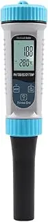 Oimzzr BT 5-in-1 Multifunctional Digital Water Quality Tester Portable High Accurancy Water Quality Test Pen Water Quality Measurement Tool Water PH/TDS/EC/Temperature/CF Detector