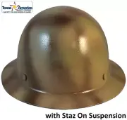 MSA Skullgard Full Brim Hard Hat With STAZ ON Suspension - Textured Camo