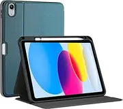 ProCase Case for iPad 11th Generation (2025 A16 11-inch)/ iPad 10th Generation (2022 10.9-Inch) with Pencil Holder, Slim Stand Protective Folio Book Cover -Teal