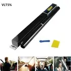 Exquisite and Unique Black Roll Sunshade Film with 5 VLT Tinting Tools