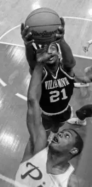 Forward Harold Pressley of the Villanova University Wildcats gra- 1984 Old Photo