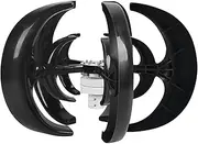 Wind Turbine 5 Double Layer Wind Power Generator 1200W for Boats Cabins Terraces Mobile Homes (48V)