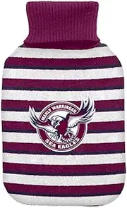 Manly Sea Eagles NRL Rugby League Hot Water Bottle and Cover