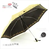 在飛比找momo購物網優惠-【RainSky】城市光廊-UV雙彩印自動傘(共四色)