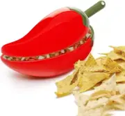 Chili Pepper Salsa Party Dip Bowl by Prepworks Hand Painted Ceramic w/Ladle NEW