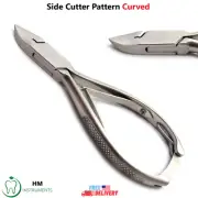 Chiropody Side Cutter Pattern Manicure Podiatry Nail Care Tool Handle Curved New