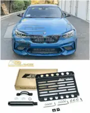 EOS Plate For 16-UP BMW F87 M2 NO PDC Front Tow Hook License Mount Bracket (for: BMW)
