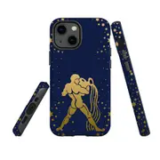 For Apple iPhone 13 mini Case, Armour Back Cover, Aquarius Drawing