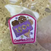 150+ Boxes Of Cookies Sold Girl Scouts 2019 Award Patch